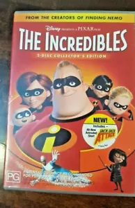 The Incredibles 2004 Oscar Winning Pixar Walt Disney 2 Disc Collectors Edition - Picture 1 of 10