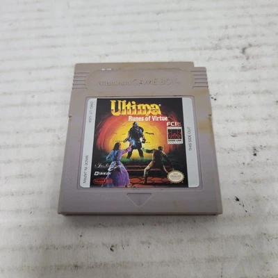 Ultima: Runes of Virtue (Nintendo Game Boy, 1992) SOMENTE CARTUCHO - Imagem 1 de 4