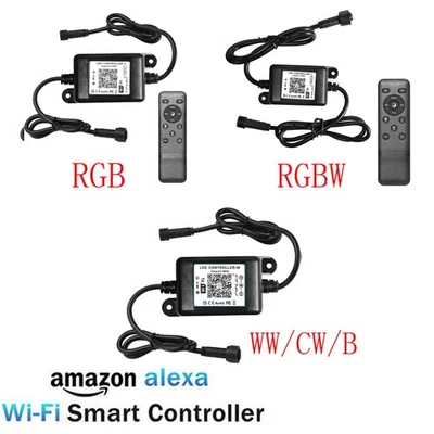 Smart Wireless RGB/RGBW/Single LED WiFi Controller Working with Android and iOS - Image 1 of 4