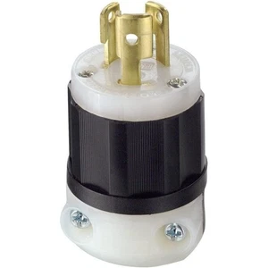 Leviton 4720-C NEMA L5-15P 15A 125V Verschlussstecker - Bild 1 von 3
