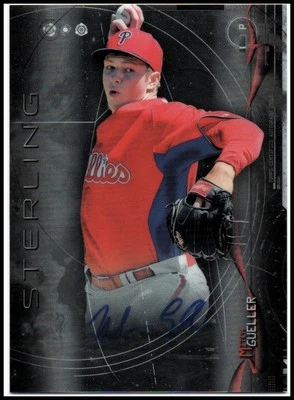 B6709- 2014 Bowman Sterling Prospect Autographs #BSPAMG Mitch Gueller Auto - Image 1 of 2