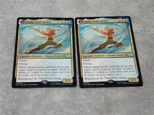Magic The Gathering Aang, Swift Savior/Aang and La x2 Raro Avatar: The Last Airbender Casi Nuevo - Imagen 1 de 1