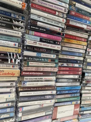 Bundle Of Mixed Random Selected Audio Book Cassette Tapes Tape x10 Listening War - Image 1 of 4