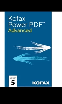 Kofax Power PDF Advanced 5 - Licenza a vita / 1 pezzo - Immagine 1 di 2