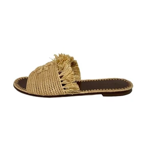 Auténticas sandalias para mujer TORY BURCH Eleanor - cáñamo crema - Imagen 1 de 8
