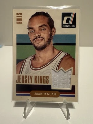 2014-15 Donruss Joakim Noah Jersey Kings Game Worn Patch - Image 1 of 2