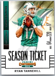 2014 Panini Contenders 40 Ryan Tannehill Miami Dolphins Football Karte - Bild 1 von 2