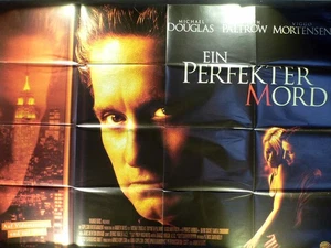 Ein perfekter Mord - Michael Douglas - Videoposter 80x120cm gefaltet - Picture 1 of 1
