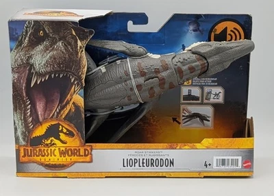 Figura de acción LIOPLEURODON Jurassic World Dominion natación dinosaurio rugido ataque Foto 1 de 3