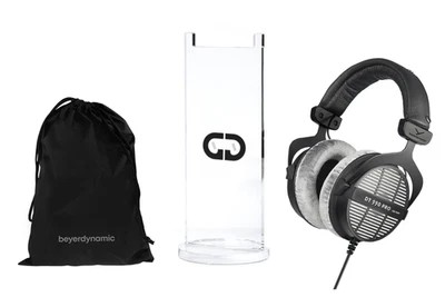 beyerdynamic DT 990 Pro 250 Ohm Headphone Bundle with Acrylic Stand - Image 1 of 4