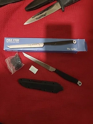 COLD STEEL  #53CC 'The Spike' Tanto Fixed Blade w/Sheath - DISCONTINUED **NEW** - Image 1 of 4