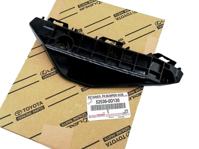 525360D130 For Toyota YARIS 14-17 Retainer front bumperLeft side New Genuine Foto 1 de 4