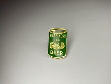 Happiness Is A Cold Beer Pin - Beer Can