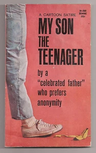 Vintage 1963 Taschenbuch Buch Mein Sohn der Teenager 1. Auflage Belmont Cartoon Comic Satire - Bild 1 von 2