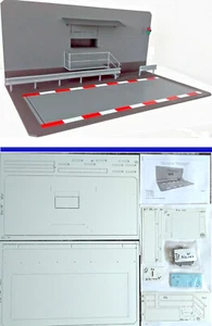 Modell Bausatz Diorama „Waage“ in 1/24 CNC / 3D-Druck / PLA / Polystyrol (02) - Bild 1 von 21