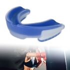 (Blue White)Sports Mouth Guard Football Shock Mouth Guards EVA Athletic BGS