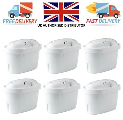 6 Universal Water Filter Cartridges fit Dafi BRITA Marella Elemaris BPA-free Jug - image 1 of 4