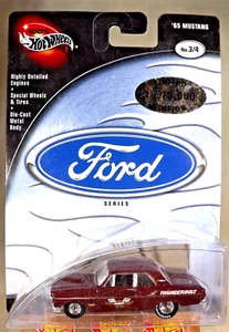 2002 Hot Wheels ERROR 100% Ford Series 3/4 '65 MUSTANG - THUNDERBOLT Packaged - Picture 1 of 7