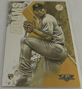 2019 Topps Fire Baseball Chance Adams New York Yankees Gold Minted Rookie #57 - Picture 1 of 3