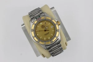 Reloj profesional Tag Heuer 995.406 para hombre serie 4000 plata oro WF1121.BA0511 - Imagen 1 de 8