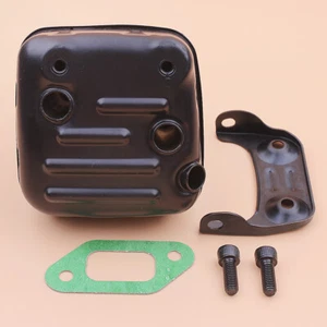 Muffler Kit For Husqvarna 357XP 357 Chainsaw w/ Bracket Bolts Exhaust Gasket - Picture 1 of 2