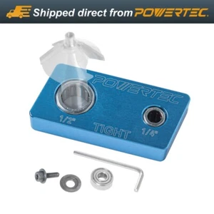 POWERTEC 71974 Magnetic Router Bit Vise ?V Fits 1/4" & 1/2" Shank - Picture 1 of 8
