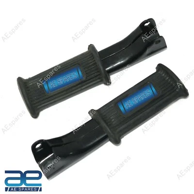 Rear Pillion Footrest Set With Engraved Rubber for Norton 16H Es2 Model 7 - Изображение 1 из 4