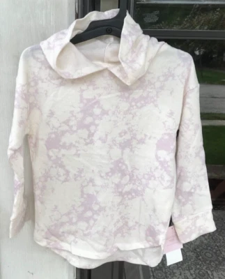 Grayson Mini Niño Niñas 4T Púrpura/Marfil Tie-Dye Pullover Sudadera con Capucha E Foto 1 de 4
