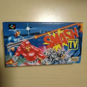 SMASH TV Super Famicom Software Character Goods collection Vintage a127 - Picture 1 of 8