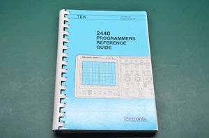 Guía de referencia para programadores Tektronix 070-6601-00 2440 DEC 1988 - Imagen 1 de 3
