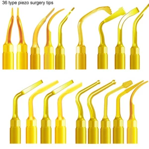 1pc Ultrasonic Scaling Bone Cutting Tooth Implant Piezo Surgery Tips Woodpecker - Picture 1 of 51