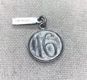 Vintage Sterling Silver 925 "Sweet 16" Pendant Y151 - Picture 1 of 3