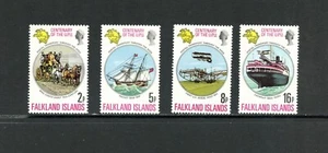 Q750 Falklandinseln 1974 Transport U.P.U. 4 V. Neuwertig - Bild 1 von 1