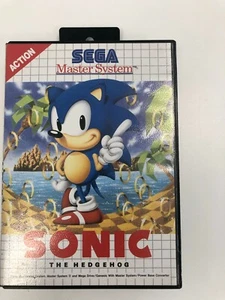 Sonic the Hedgehog (PAL) Sega Master System SMg módulo y funda CAJA 4974365634766 - Imagen 1 de 6