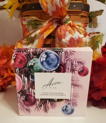 Avon ~ Iconic 9 in 1 Eye Palette Eyeshadow 💕 Festive Colors ~ Discontinued ~NEW - Image 1 of 4