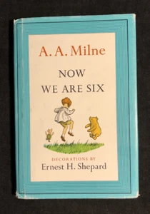 Vintage Winnie the Pooh Now We Are Six von A.A. Milne 1961 illustrierter HC mit DJ - Bild 1 von 12