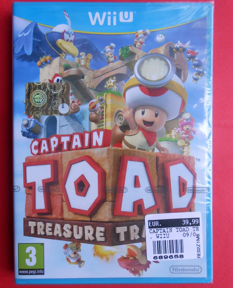 Gaming Wii U Captain Toad Treasure Tracker Video Games Wiiu Z - Image 1 of 1