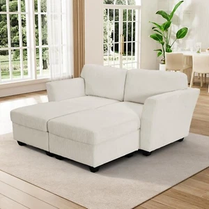 75.59" Modular Sectional Sofa U Shaped Sectional Sofa Couch for Living Room - Picture 1 of 9