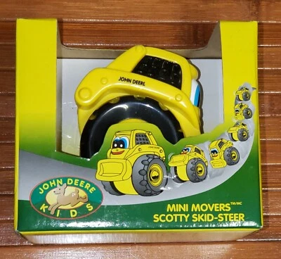 Vintage New 2000 ERTL John Deere Kids Mini Movers Scotty Skid-Steer 34167 - Image 1 of 4