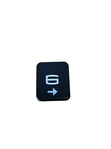 US Color Backlit Crystal Single Key (6) For MSI MS-16L2 MS-17A1 MS-16H2 MS-16H4 - Picture 1 of 2