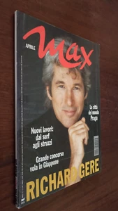 RIVISTA MAX APRILE 1994 RICHARD GERE con poster - Foto 1 di 4