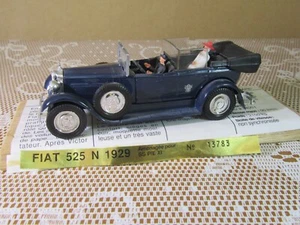 223Z Vintage Solido 13783 Francia Fiat 525 N 1929 Papa Pio XI Blu 1:43 - Foto 1 di 14