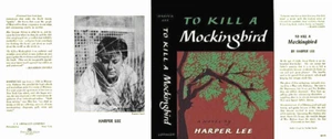 Harper Lee -To Kill A Mockingbird dust jacket replication for the 1st ed. book - Picture 1 of 1