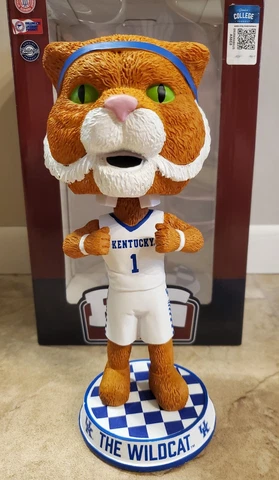 #26/223 Wildcat Kentucky Wildcats Mascot Bighead Bobblehead Cover