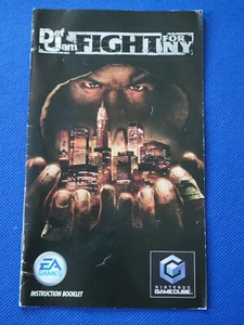 Def Jam Fight for NY - Nintendo Gamecube - Authentic - Manual Only! - Picture 1 of 3