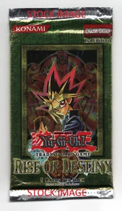 (500623) YUGIOH RISE OF DESTINY 1. Auflage Sealed BOOSTER PACK - Bild 1 von 2
