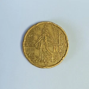 Rare 20 euro cent Coin 2000 France 'Sower' Collectible Numismatic - Picture 1 of 2