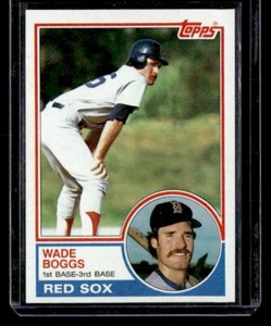 1983 Topps #498 Wade Boggs Rookie Card HOF RC Red Sox *Near Mint or Better* - Picture 1 of 2