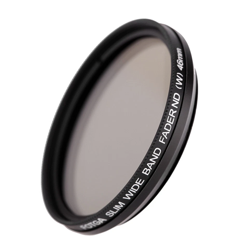 Fotga 46mm Slim Fader Variable  Filter Adjustable Neutral Density ND2-400 Q2B9 - Image 1 of 4