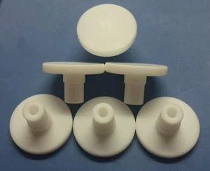Piattelli in Teflon ( 6 Pezzi ) per pompa Fiamma Aqua 8 e SF 126 Superflow acqua - Imagen 1 de 2